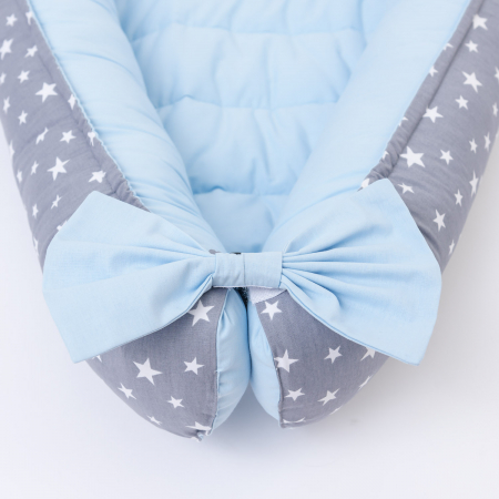 Cosulet pentru bebe Bleu cu stele [2]