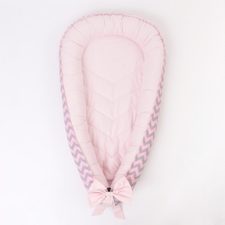 Cosulet pentru bebe Roz zigzag [1]