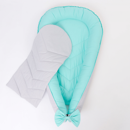 Baby Nest - Cosulet pentru bebe Gri deschis