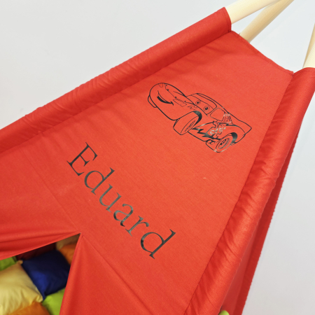 Cort de joaca teepee Cars - Fulger McQueen si prietenii [4]