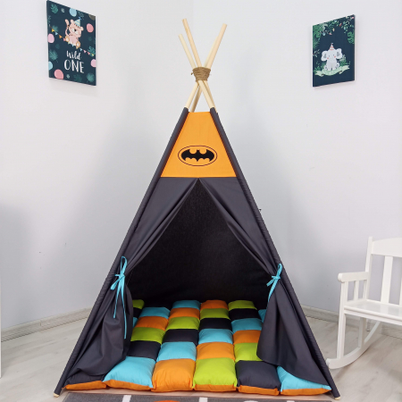 Cort teepee de joaca tematica Batman [3]