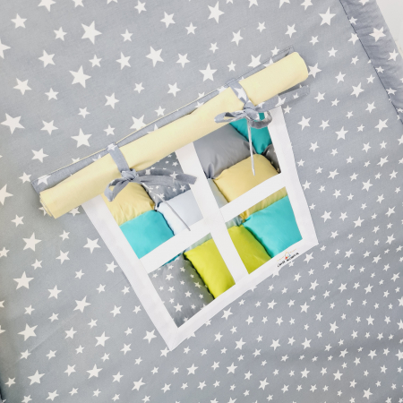 Cort de joaca teepee Milky Stars&Owl [3]