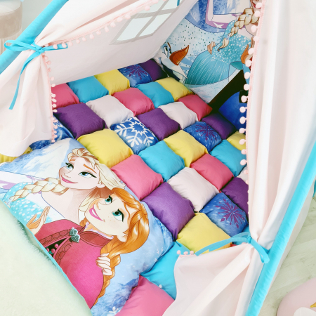 Cort teepee de joaca Regatul de gheata - Anna si Elsa [3]