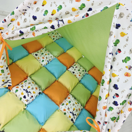 Cort teepee de joaca Minecraft [3]