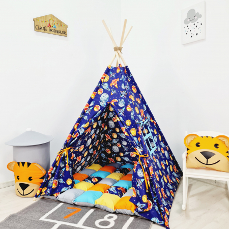 Corturi unisex - Cort teepee de joaca Planete 2