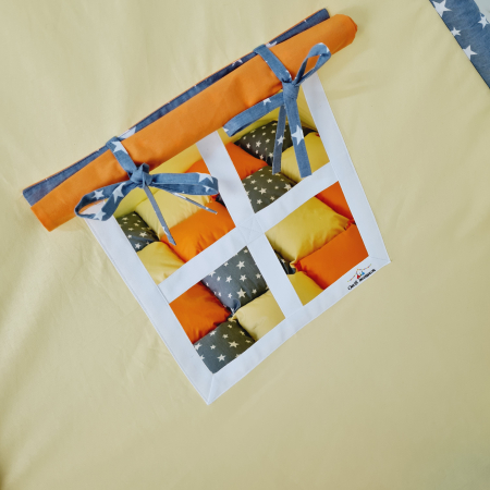 Cort de joaca teepee Milky Stars Aricel galben [4]