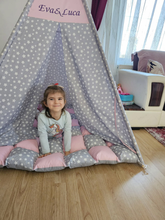 Cort de joaca teepee Milky Stars Emma [5]