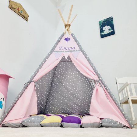 Cort de joaca teepee Milky Stars Eva [1]