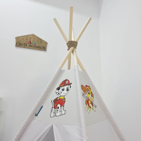 Cort de joaca teepee Patrula Catelusilor 3 [4]
