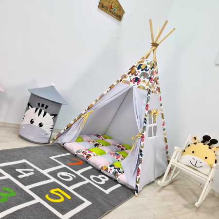 Cort teepee de joaca Patrula Elefantilor [3]