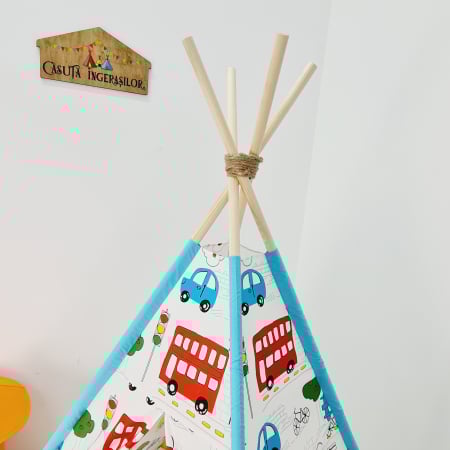 Cort teepee de joaca Mijloace de transport [4]