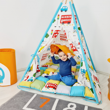 Cort teepee de joaca Mijloace de transport [5]