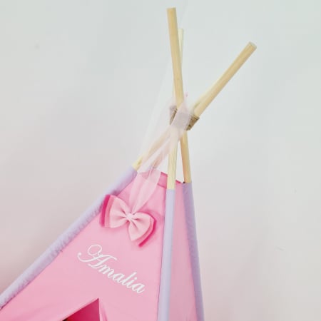Cort teepee de joaca Printesa Pink&Purple [1]
