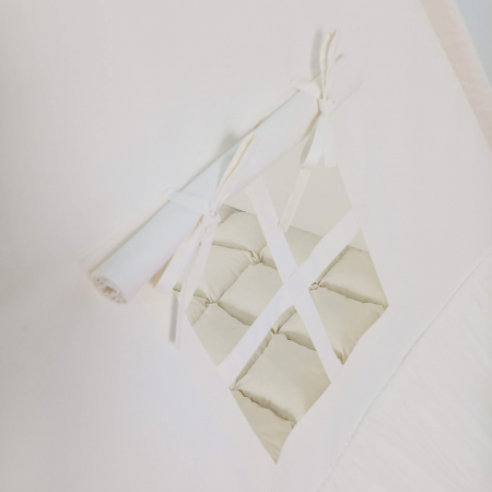 Cort teepee de joaca ruffle printesa ivoire [2]