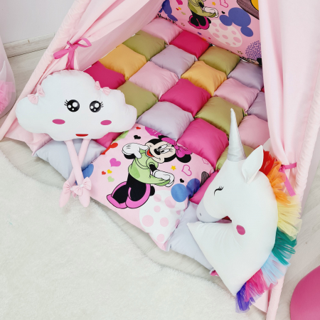 Cort teepee de joaca Minnie Mouse personalizat [4]