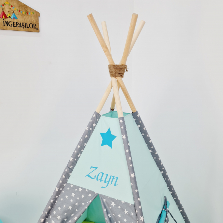Cort teepee de joaca Milky Stars - Zayn [3]