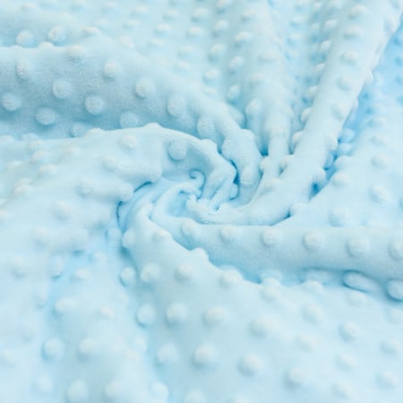 Patura bebelus bumbac/minky - turcoaz/bleu [1]