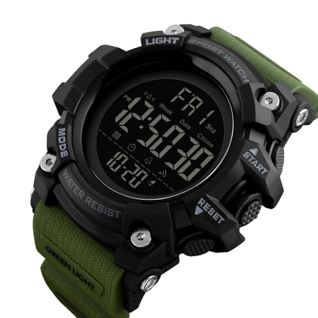 Ceas barbatesc Militar Army Cronograf Sport Digital Rezistent la apa si socuri [2]