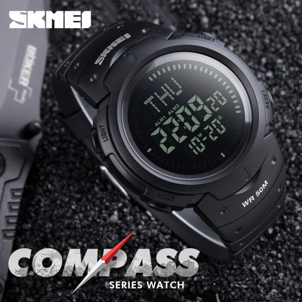 Ceas barbatesc Skmei, Busola, Sport, Digital, Compass [2]