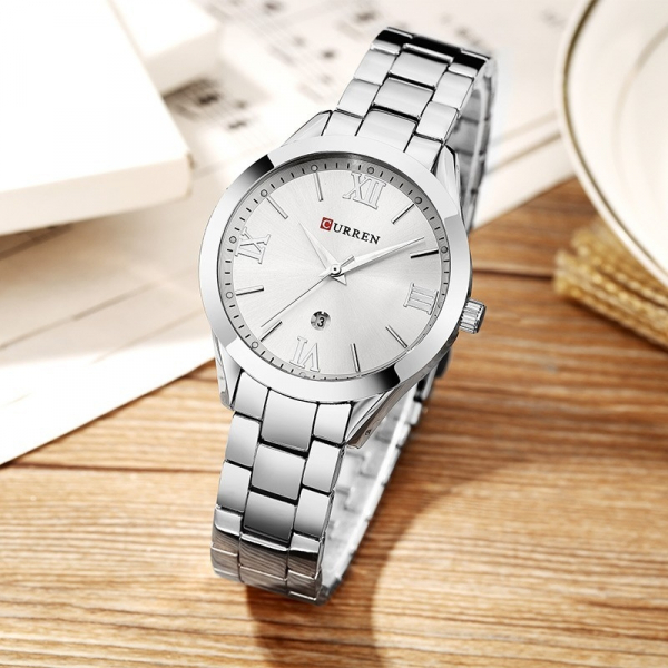 Ceas de dama elegant, Curren, Quartz, Fashion, Quartz, Otel inoxidabil [3]