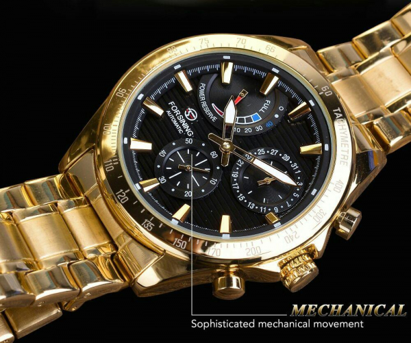 Ceas mecanic automatic, Self Wind, 2020, Fashion, Casual, Top Brand Luxury [9]