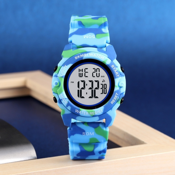 Skmei Ceas copii Digital Cronometru Alarma Calendar Zilele saptamanii [4]