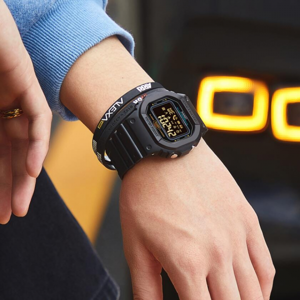 Skmei Ceas smartwatch inteligent Bluetooth Sport Fitness Tracker Led [4]