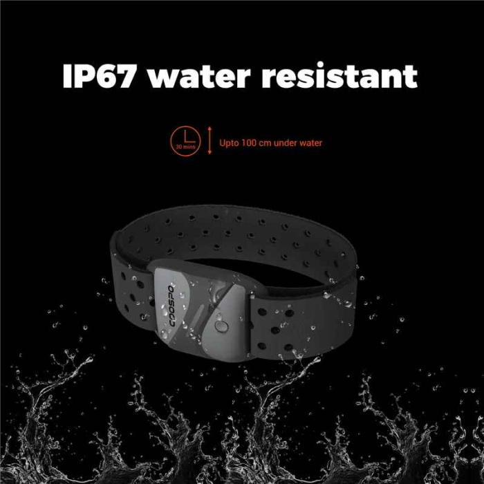 Brățară Monitor Ritm Cardiac COOSPO HW807 – Optical HR, ANT+ & Bluetooth, Zone Puls LED, HRV [3]