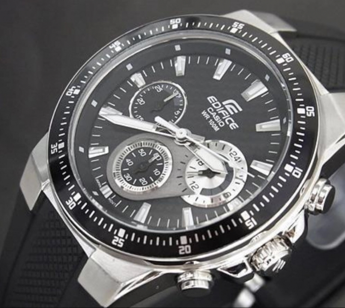 Casio Edifice EF-552-1AVEF – Ceas Bărbătesc Cronograf Quartz, 100m Rezistent la Apă, Design Sport-Elegant [4]