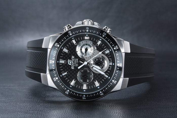 Casio Edifice EF-552-1AVEF – Ceas Bărbătesc Cronograf Quartz, 100m Rezistent la Apă, Design Sport-Elegant [2]