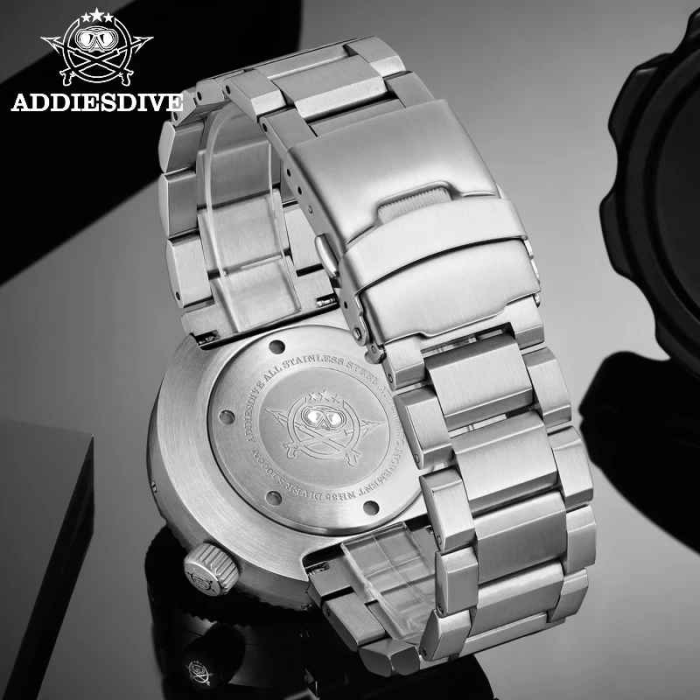 Ceas automat ADDIESDIVE AD2522 Diver 300M, 41mm, mecanism japonez 8215, safir, bezel ceramic, oțel 316L [3]