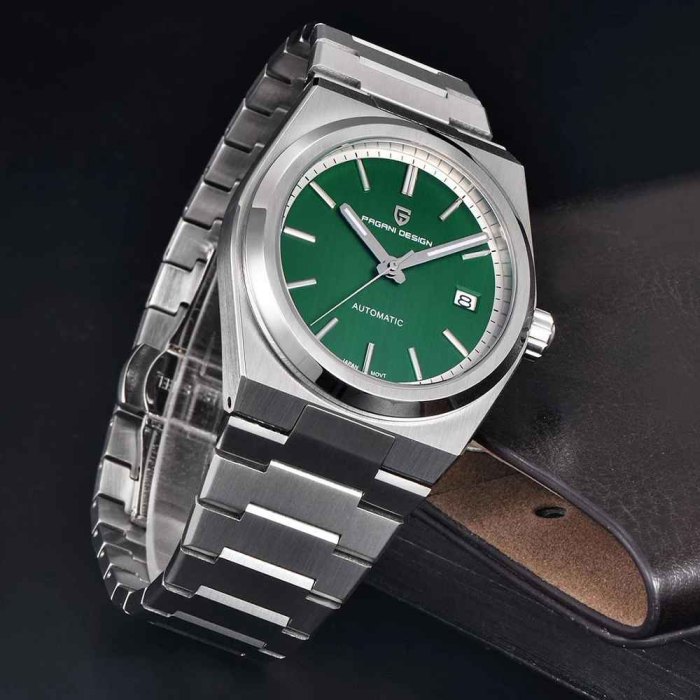 Ceas automat bărbătesc PAGANI DESIGN PD-1753 – 40mm, mecanism NH35, safir, oțel inoxidabil, 10ATM, sport-elegant premium [4]