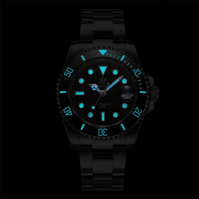 Ceas automatic de scufundări STEELDIVE SD1953, 41 mm, mecanism NH35, cristal safir, 30 ATM, oțel inoxidabil 316L [5]