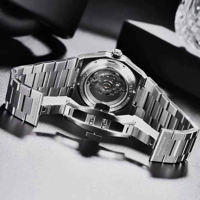 Ceas Automatic PAGANI DESIGN PD-1673 Blue, Miyota 8215, Safir, 100M, 40mm [2]