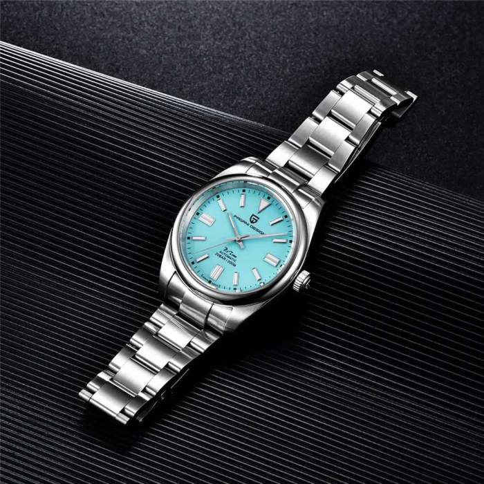 Ceas Automatic PAGANI DESIGN PD-1690 Ice Blue, Miyota 8215, Safir, 100M, 39.7mm [4]