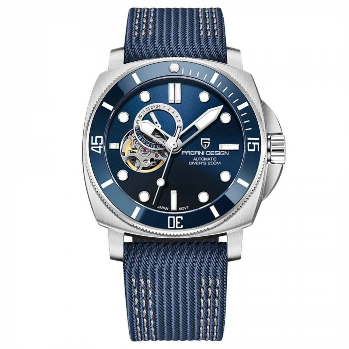 Ceas bărbătesc automat PAGANI DESIGN PD-1736, mecanism japonez NH39, 43mm, safir, curea NATO [1]