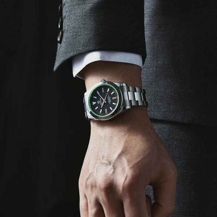 Ceas bărbătesc BENYAR BY-5176, automatic, mecanic, tourbillon, oțel inoxidabil, rezistent la apă 5Bar [5]