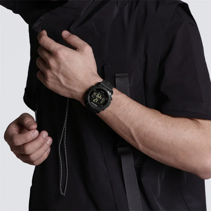Ceas barbatesc de mana Naviforce Sport Casual Fashion Digital Negru [4]