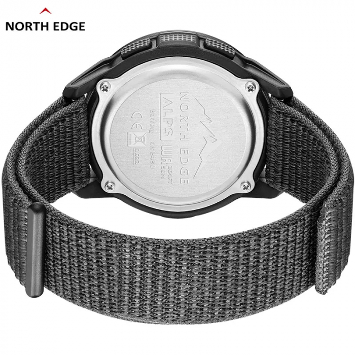 Ceas barbatesc de mana North Edge Militar Digital Carbon Army Sport Pasi Busola Pacer Pedometru [2]