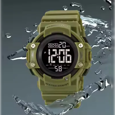 Ceas barbatesc de mana Skmei Sport Casual Fashion Digital Alarma Negru [4]