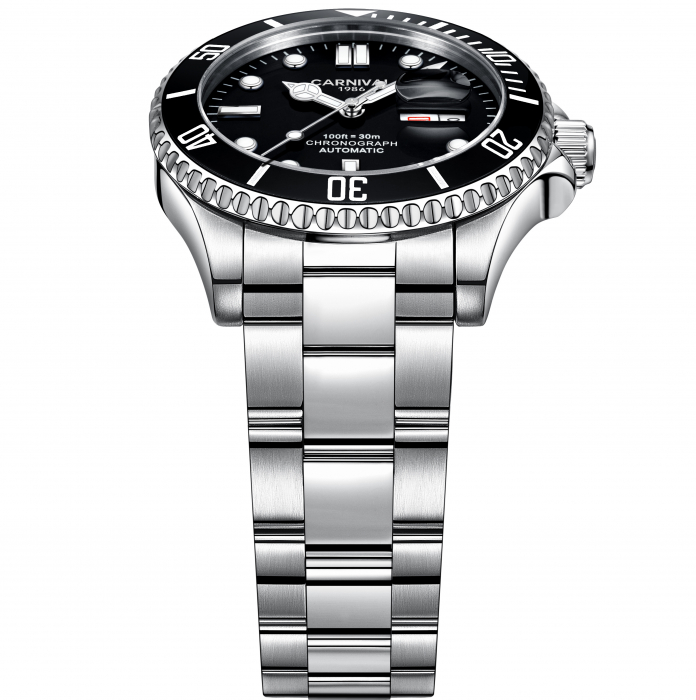 Ceas barbatesc Mecanic Automatic Carnival Casual Otel Inoxidabil [2]