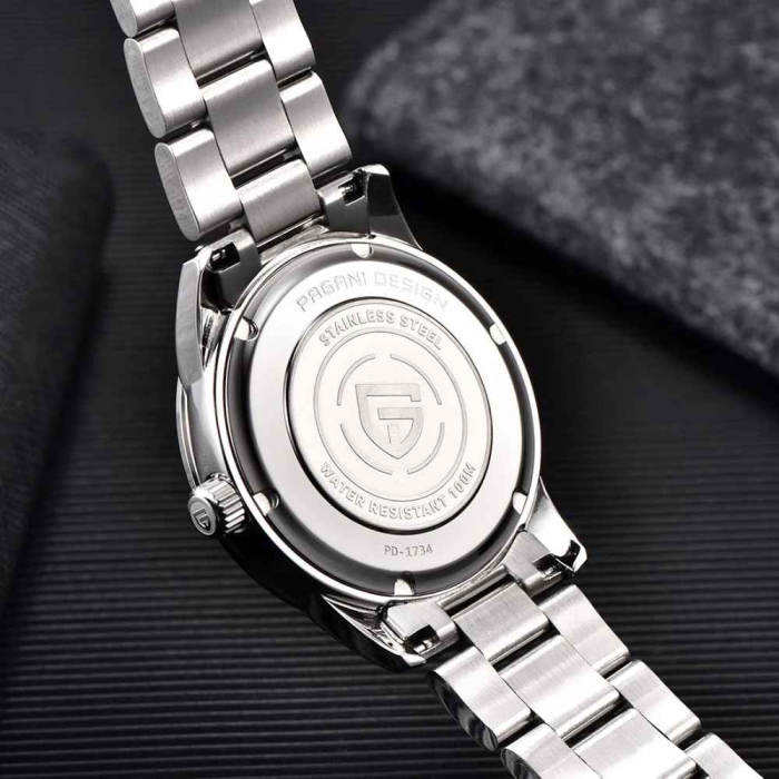 Ceas Bărbătesc Pagani Design PD-1734, VH31, Safir, 100M, 40 mm [5]