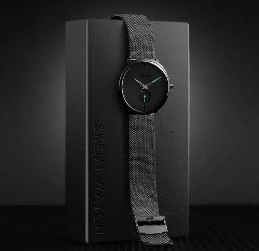Ceas barbatesc Skmei Casual Quartz Fashion Analog Negru [4]