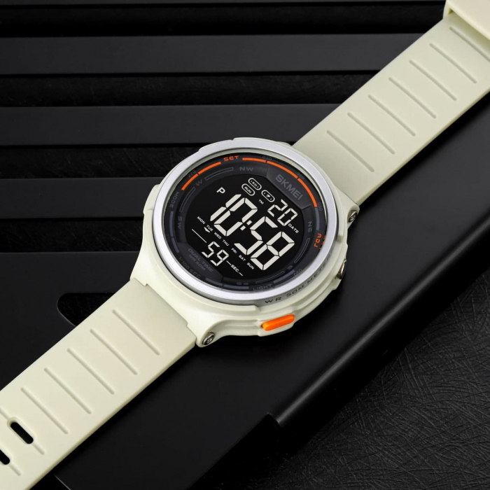 Ceas barbatesc Skmei Digital Alarma Sport Fashion Cronometru Lumina fundal [8]