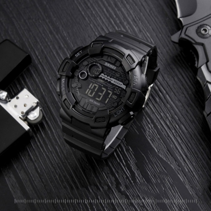 Ceas barbatesc, Skmei, Quartz, Dual Time, Sport, Fashion, Casual [2]