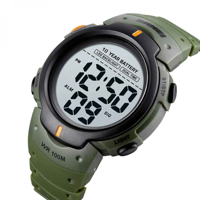 Ceas barbatesc Skmei Sport Casual 10 ATM 10 ani baterie [7]