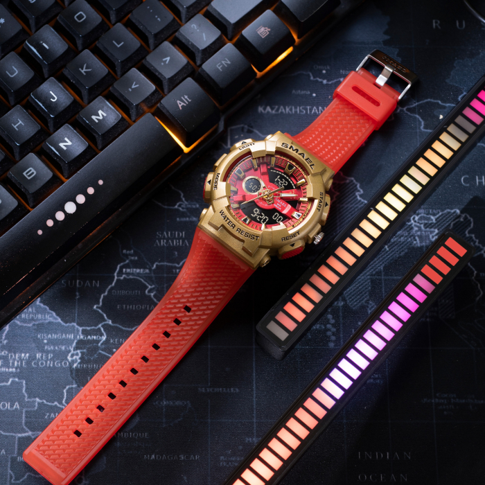 Ceas barbatesc Smael Sport Digital Analog 5 ATM [7]