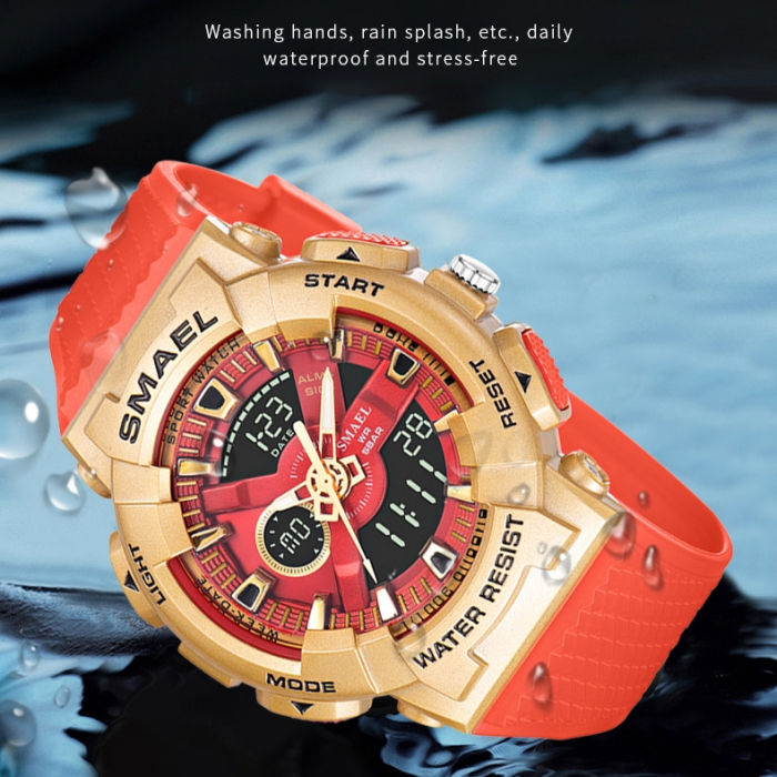 Ceas barbatesc Smael Sport Digital Analog 5 ATM [3]