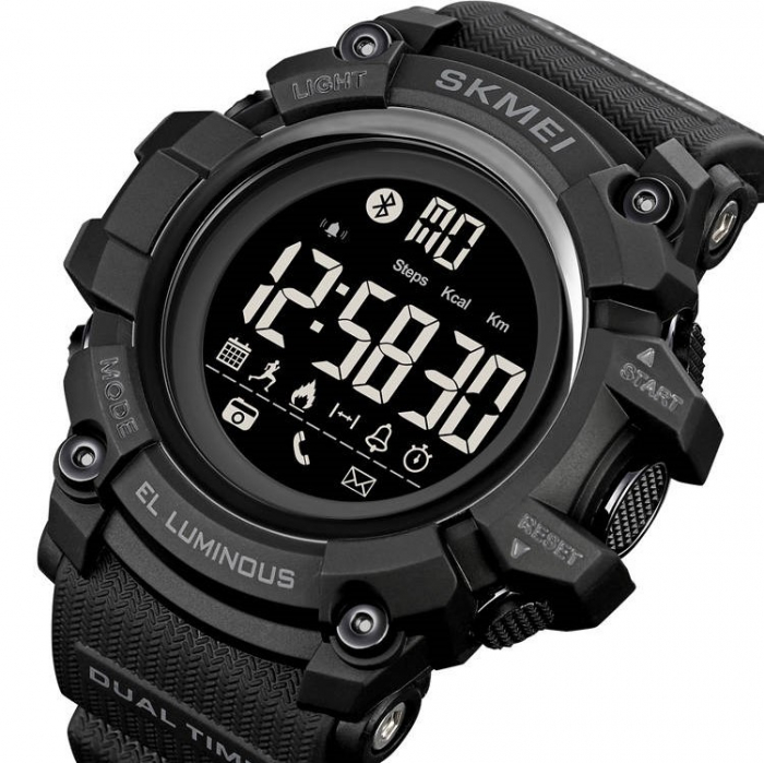 Ceas barbatesc Sport Skmei Negru Digital Alarma [9]