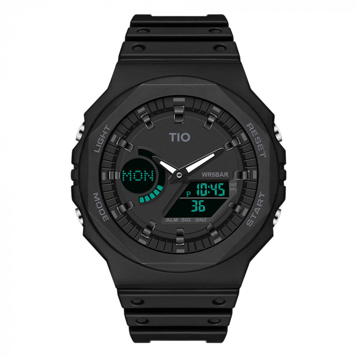 Ceas barbatesc TIO Sport Digital Analog Cronometru Data Alarma [6]